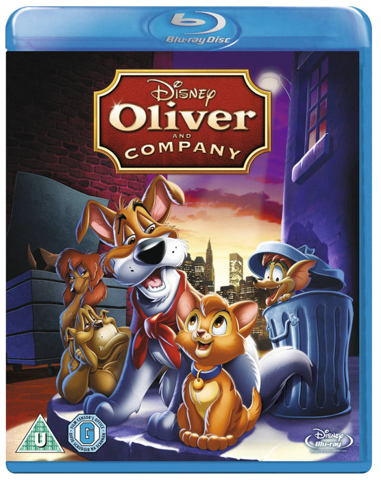 Oliver and Company [Blu-ray] [1988] [Region Free] - New Sealed - Attic Discovery Shop
