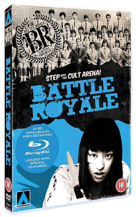 Battle Royale [DVD] [2000] [Region 2] Action (ArrowDrome Release) - New Sealed - Attic Discovery Shop