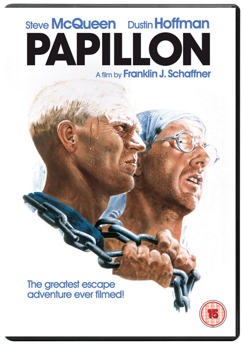 Papillon [DVD] [1973] [1974] [Region 2] Classic - New Sealed