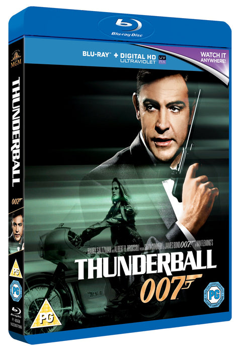 Thunderball [Blu-ray] [1965] [Region Free] Sean Connery Ian Fleming - New Sealed