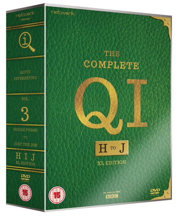 QI: H to J Complete [DVD Box Set] [2010] [2013] [Reg 2] Stephen Fry - New Sealed