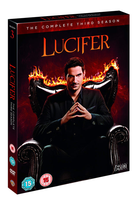 Lucifer: Season 3 [DVD] [2018] [Region 2] Complete Third Series - Very Good - Attic Discovery Shop