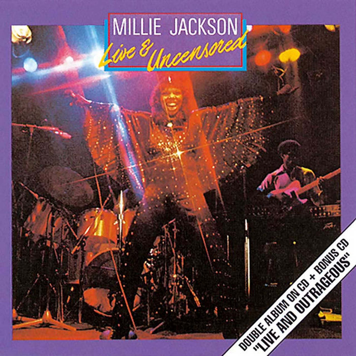 Live and Uncensored/Live and Outrageous - Millie Jackson [CD Box Set] [LN] - Like New