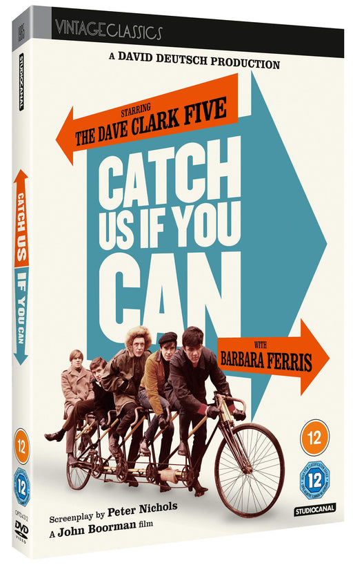 Catch Us If You Can [DVD] [1965] [Region 2] Vintage Classic - New Sealed - Attic Discovery Shop