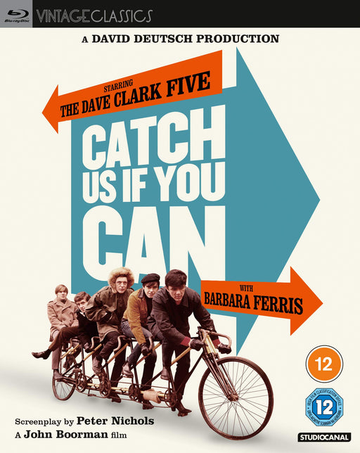 Catch Us If You Can [Blu-ray] [1965] [Region B] Vintage Classic - New Sealed - Attic Discovery Shop