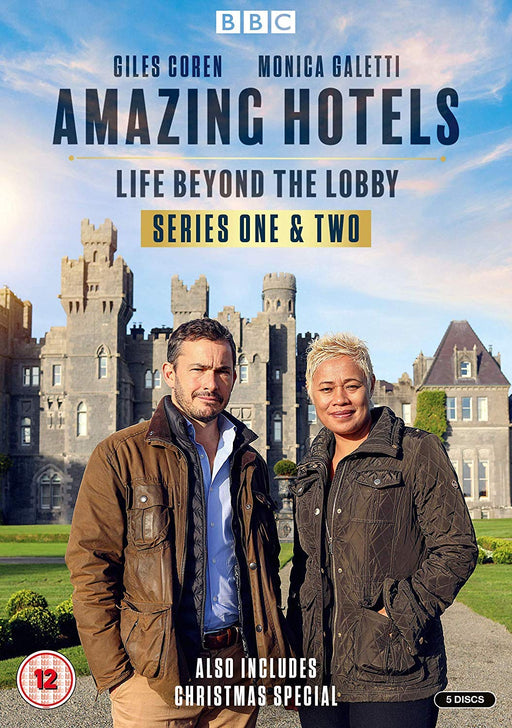 Amazing Hotels Life Beyond The Lobby Series 1 & 2 DVD 2019 [Reg 2, 4] NEW Sealed - Attic Discovery Shop