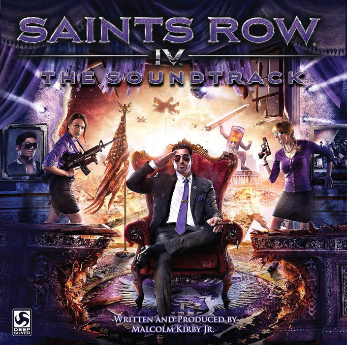 Saints Row IV / Video Game O.S.T. Soundtrack OST [CD Album] - New Sealed