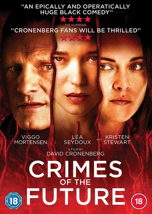 Crimes of The Future [DVD] [2022] [Region 2] (Black Comedy) - Good - Attic Discovery Shop