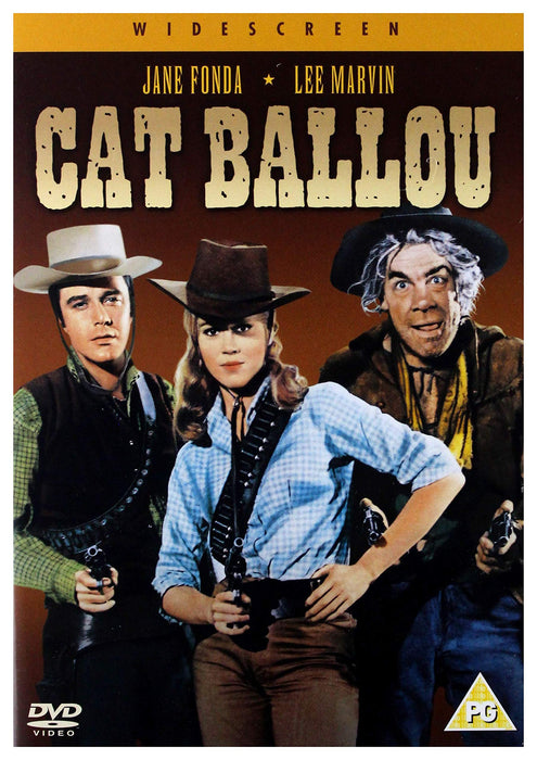 Cat Ballou [DVD] [1965] [Region 2] Rare Western (Widescreen) - New Sealed