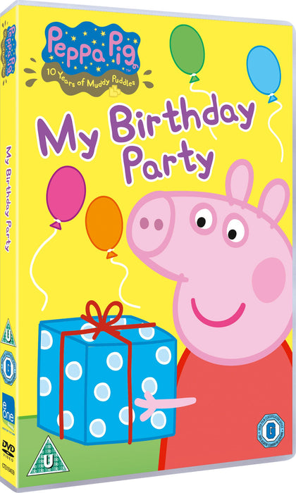 Peppa Pig: My Birthday Party and Other Stories [DVD] [Region 2] - New Sealed - Attic Discovery Shop