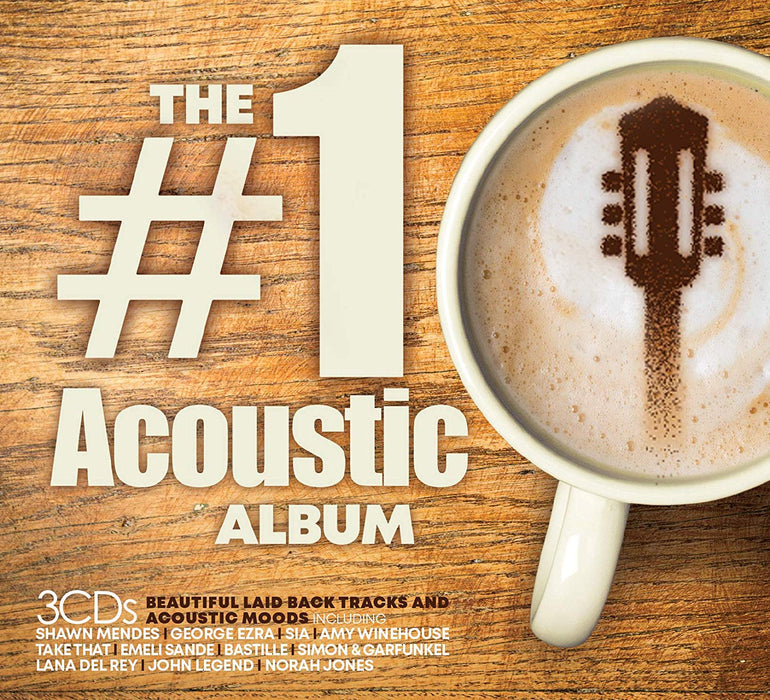 The #1 Album: Acoustic - Amy Winehouse, Sia Shawn Mendes Etc CD Album NEW Sealed - Attic Discovery Shop