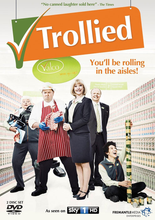 Trollied - Series 1 [DVD] [Region 0 / UK PAL] Complete First Season - New Sealed - Attic Discovery Shop