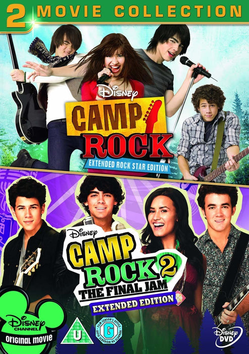 Camp Rock 1 & 2 Two Movie Collection [DVD] 2008 2010 [Reg 2] Disney - New Sealed - Attic Discovery Shop