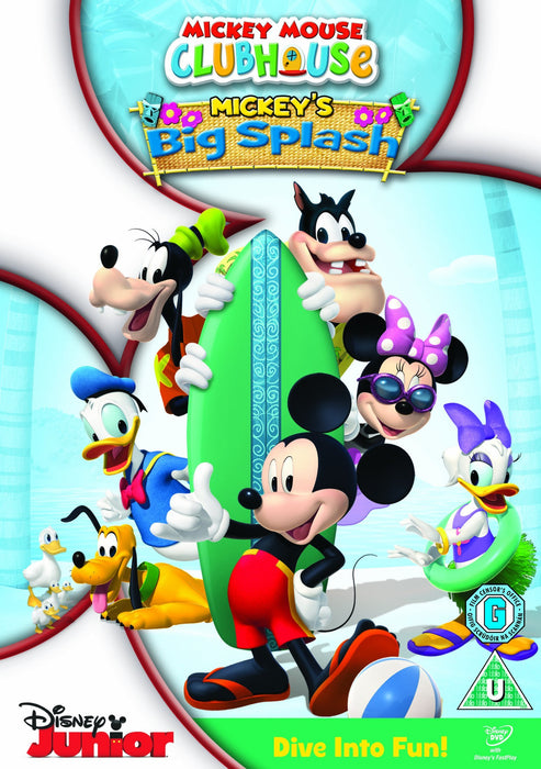 Mickey Mouse Clubhouse - Mickey's Big Splash [DVD] [Region 2] - New Sealed - Attic Discovery Shop