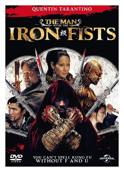 The Man with the Iron Fists [DVD] [2012] [Region 2, 4] - New Sealed - Attic Discovery Shop