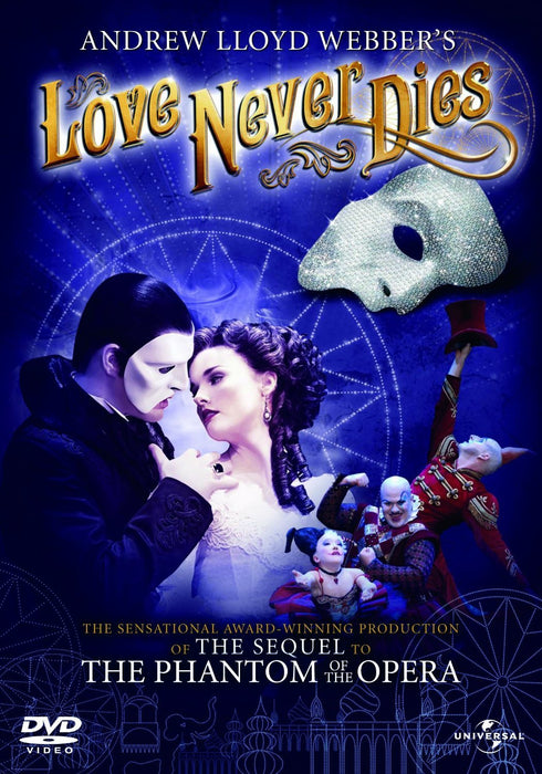 Love Never Dies [DVD] [Region 2, 4, 5] - New Sealed - Attic Discovery Shop