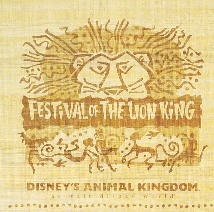 Disney World - Festival of the Lion King [CD Album] Buena Vista Records - Very Good