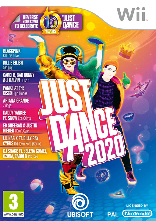 Just Dance 2020 Edition (Nintendo Wii Game) Rare VGC - Very Good - Attic Discovery Shop