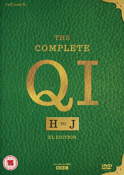 QI: H to J Complete [DVD Box Set] [2010] [2013] [Reg 2] Stephen Fry - New Sealed