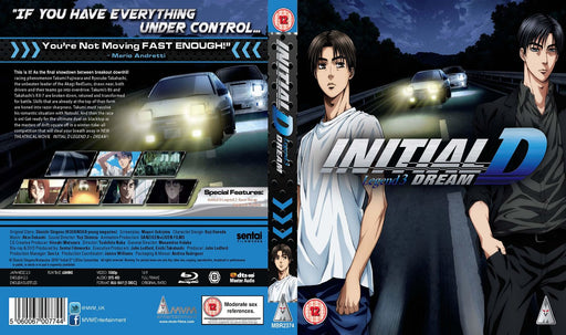 Initial D Legend 3: Dream [Blu-ray] [2018] [Region B] (Anime) - Like New - Attic Discovery Shop