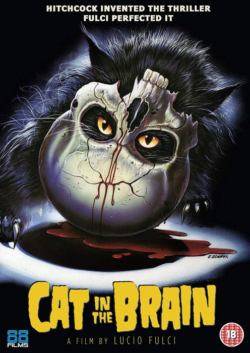 A Cat in the Brain [DVD] [Region 2] Rare 88 Films Horror Slasher - New Sealed - Attic Discovery Shop