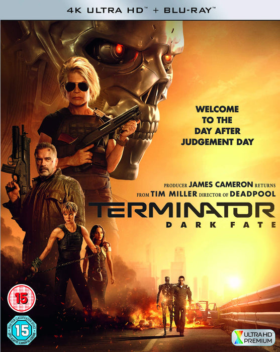 Terminator: Dark Fate [4K Ultra-HD + Blu-ray] [2019] [Region Free] - Like New - Attic Discovery Shop