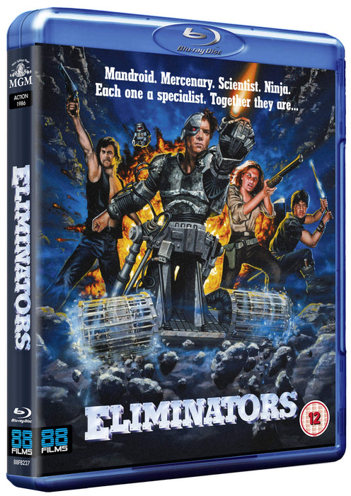 Eliminators [Blu-ray] [1986] [Region B] Rare 88 Films Android ...