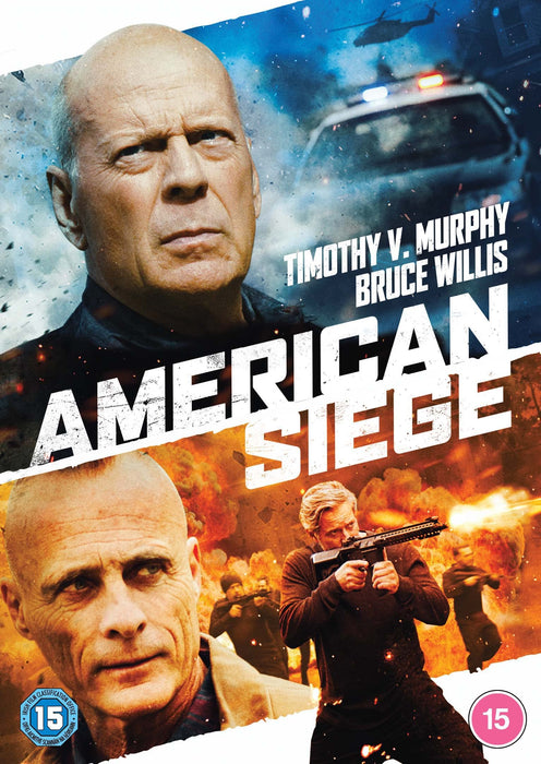American Siege [DVD] [2021] [Region 2] (Bruce Willis) - New Sealed - Attic Discovery Shop
