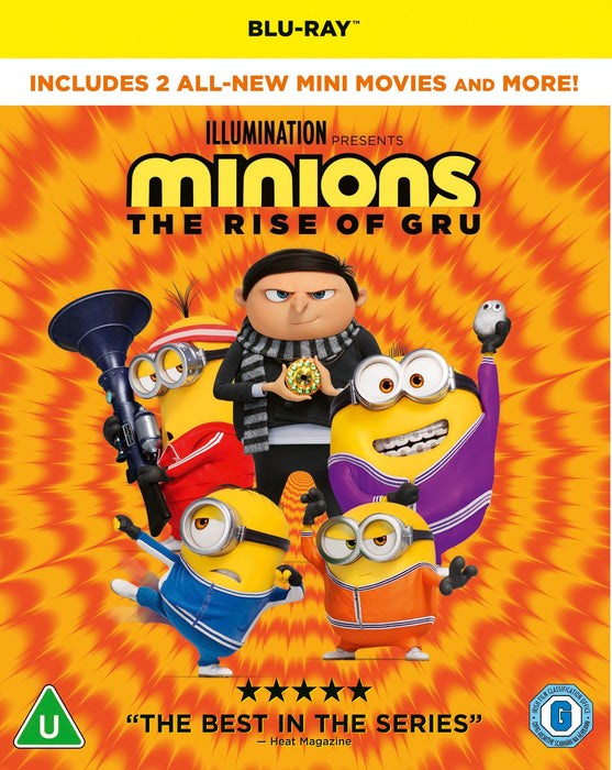 Minions: The Rise of Gru [Blu-ray] [2022] [Region Free] - Very Good - Attic Discovery Shop