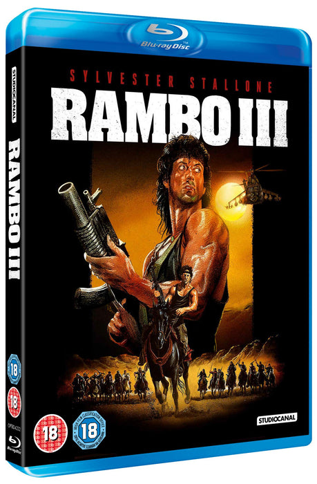 Rambo Part 3 III [Blu-ray] [1988] [Region B] - New Sealed - Attic Discovery Shop