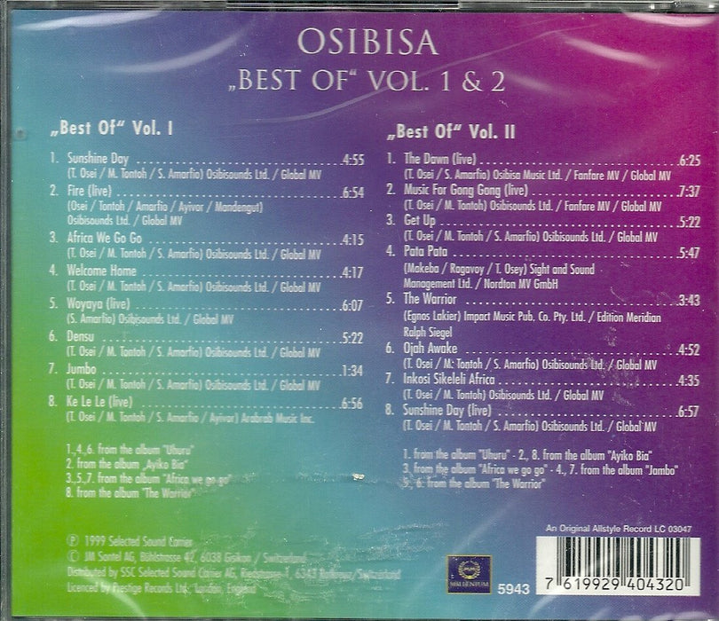 Osibisa Millennium Collection [Rare CD Album] (2 Disc Set) USED, Good Condition - Good - Attic Discovery Shop