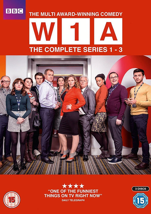 W1A - The Complete Series 1 - 3 [DVD Box Set] [2017] [Region 2 & 4] - Very Good