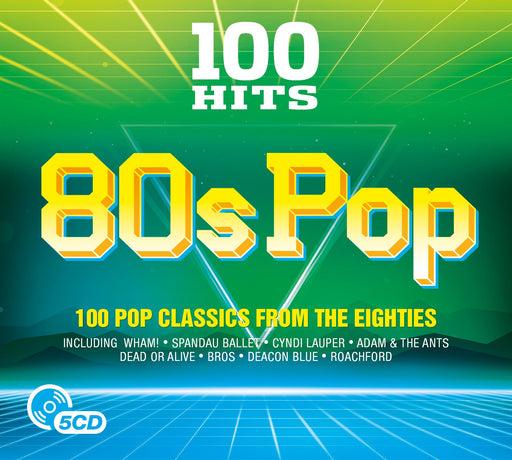 100 Hits - 80s Pop [CD Album] 1980's - New Sealed - Attic Discovery Shop