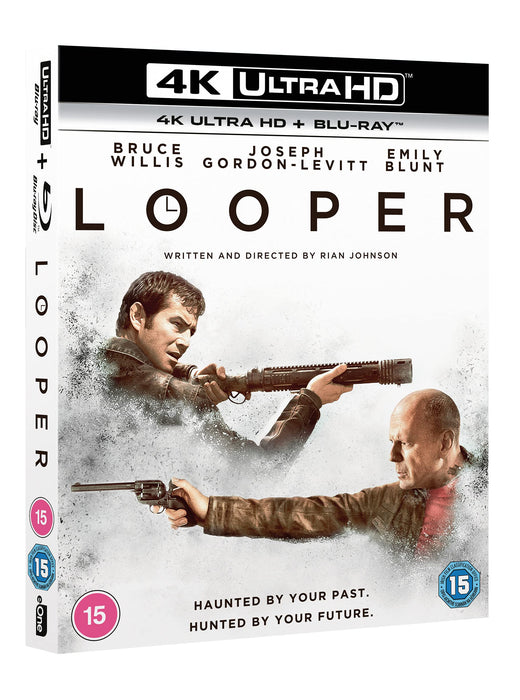 Looper [4K Ultra-HD UHD + Blu-ray] (2 Disc Edition) [2012] [Region Free] - Very Good - Attic Discovery Shop