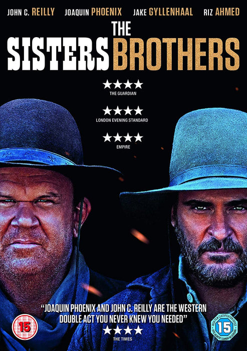 The Sisters Brothers [DVD] [2019] [Region 2, 4] (Western) - New Sealed - Attic Discovery Shop