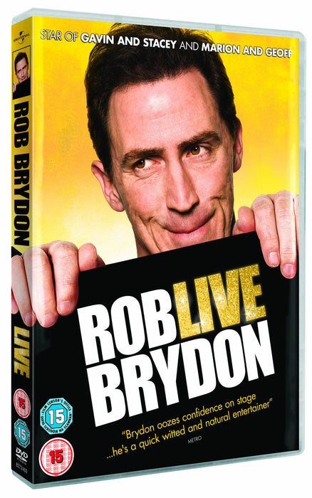 Rob Brydon: Live [DVD] [Region 2] - New Sealed - Attic Discovery Shop