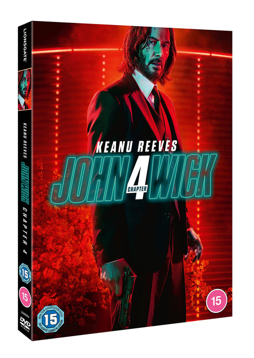 John Wick: Chapter 4 [DVD] [2023] [Region 2] Keanu Reeves - Very Good - Attic Discovery Shop