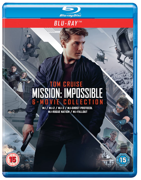 Mission: Impossible The 6-Movie Collection Blu-ray Box Set [2018] [Region Free] - Very Good - Attic Discovery Shop