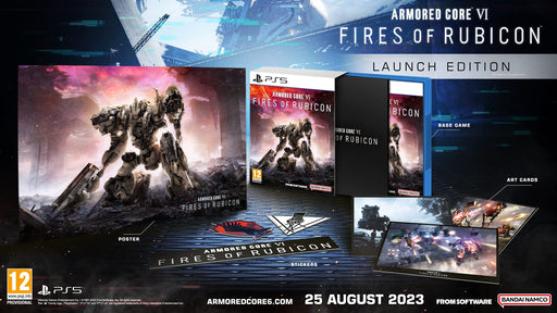 Armored Core VI Fires of Rubicon Launch Edition (PS5 PlayStation 5 Game)  - Very Good - Attic Discovery Shop