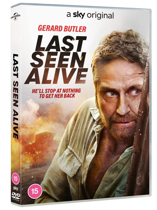Last Seen Alive [DVD] [2022] [Region 2] (Gerard Butler) - New Sealed - Attic Discovery Shop
