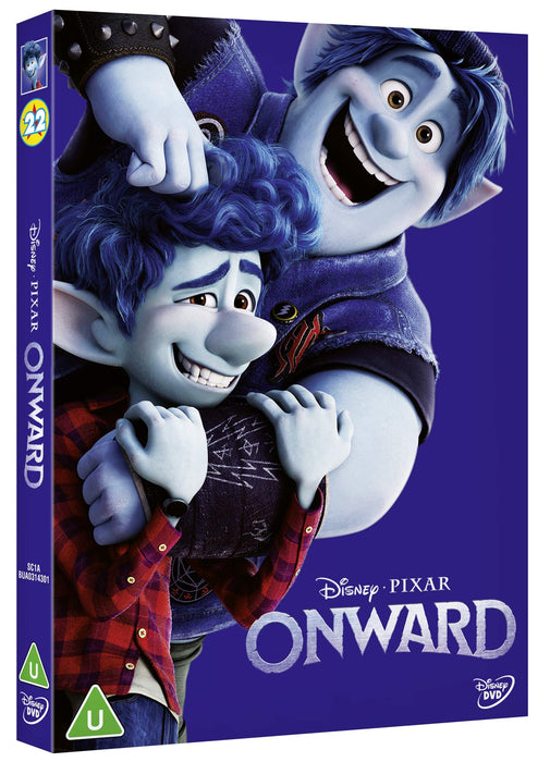 Onward [DVD] [2020] [Region 2] (Disney Pixar Film) [Inc Slipcover] - New Sealed - Attic Discovery Shop