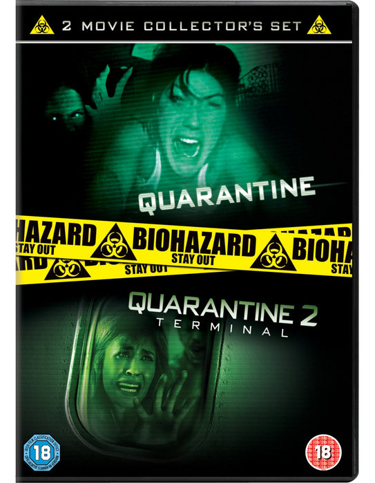 Quarantine 1 & 2 Collection [DVD] [2008] [2011] [Region 2] Rare Horror Films Set - Very Good - Attic Discovery Shop