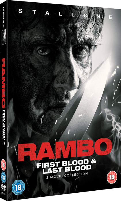 Rambo: First Blood & Last Blood [DVD] [1982 / 2019] [Region 2] - New Sealed - Attic Discovery Shop