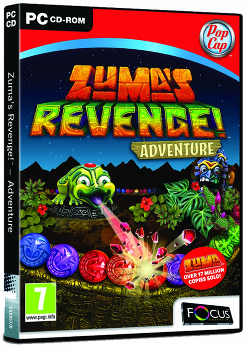 Zuma's Revenge! - Adventure (PC CD-ROM Game) - Very Good - Attic Discovery Shop