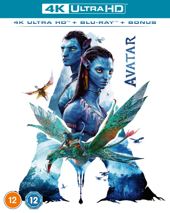 Avatar Remastered (2009) [4K UHD + Blu-ray + Bonus] [Region Free] - New Sealed