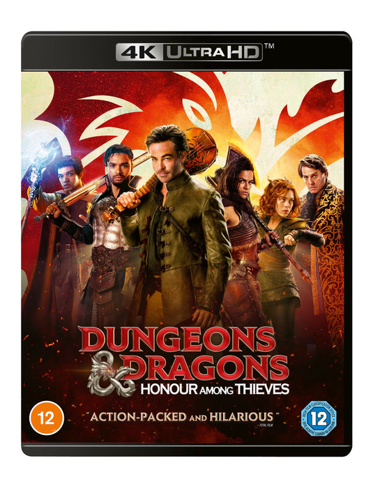 Dungeons & Dragons: Honour Among Thieves [4K UHD Blu-ray] [2023] [Region Free]  - Very Good - Attic Discovery Shop