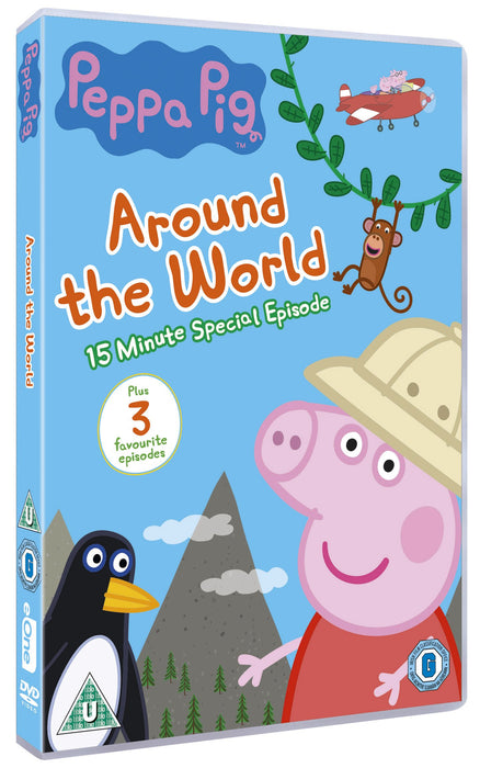 Peppa Pig: Around the World [DVD] [Region 2] - New Sealed - Attic Discovery Shop