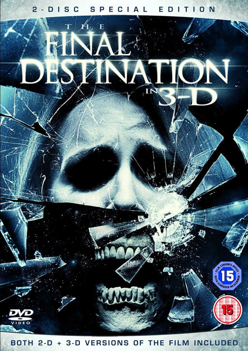 The Final Destination Special Edition 3D + 2D + GLASSES DVD [Reg 2] - New Sealed - Attic Discovery Shop