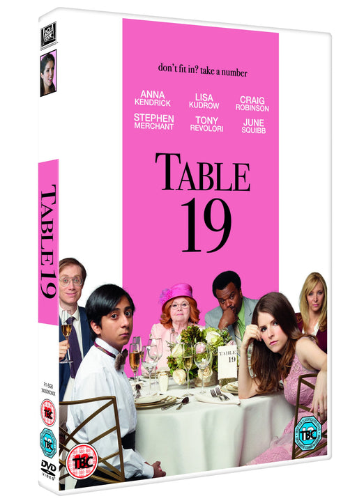 Table 19 [DVD] [2017] [Region 2] - New Sealed - Attic Discovery Shop