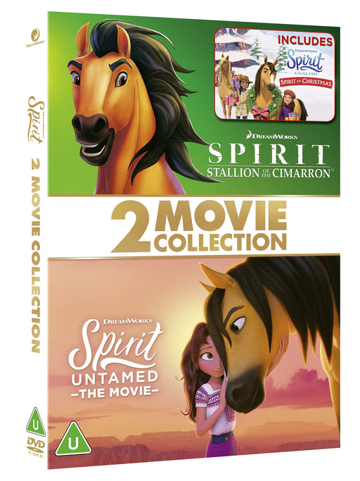 Spirit Movie Collection Inc Untamed [DVD] [2021] [Region 2 UK PAL] - New Sealed - Attic Discovery Shop